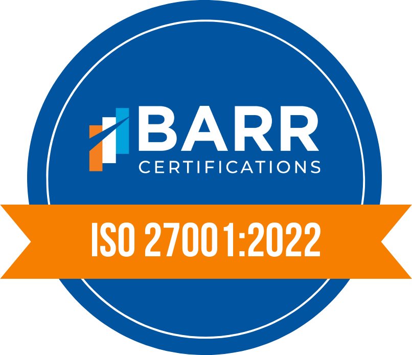 Barr ISO 27001:2022 certification